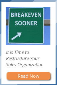 time to restructure your sales organization