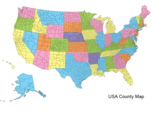 There are more than 3000 counties in the United States. more than 300 counties in the United States