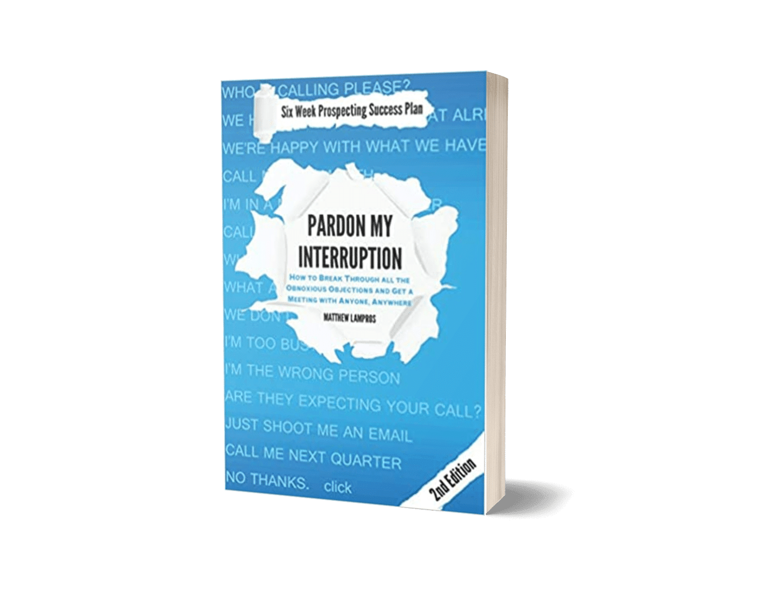 pardon my interruption book