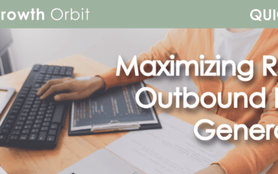 Tip for maximizing ROI of Outbound Lead Gen